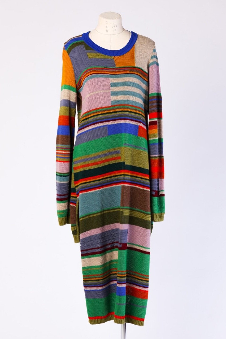 MARNI | Intarsia-Knit Striped Sweater Dress The Vault By Volpe Beringer MARNI | Intarsia-Knit Striped Sweater Dress The Vault By Volpe Beringer