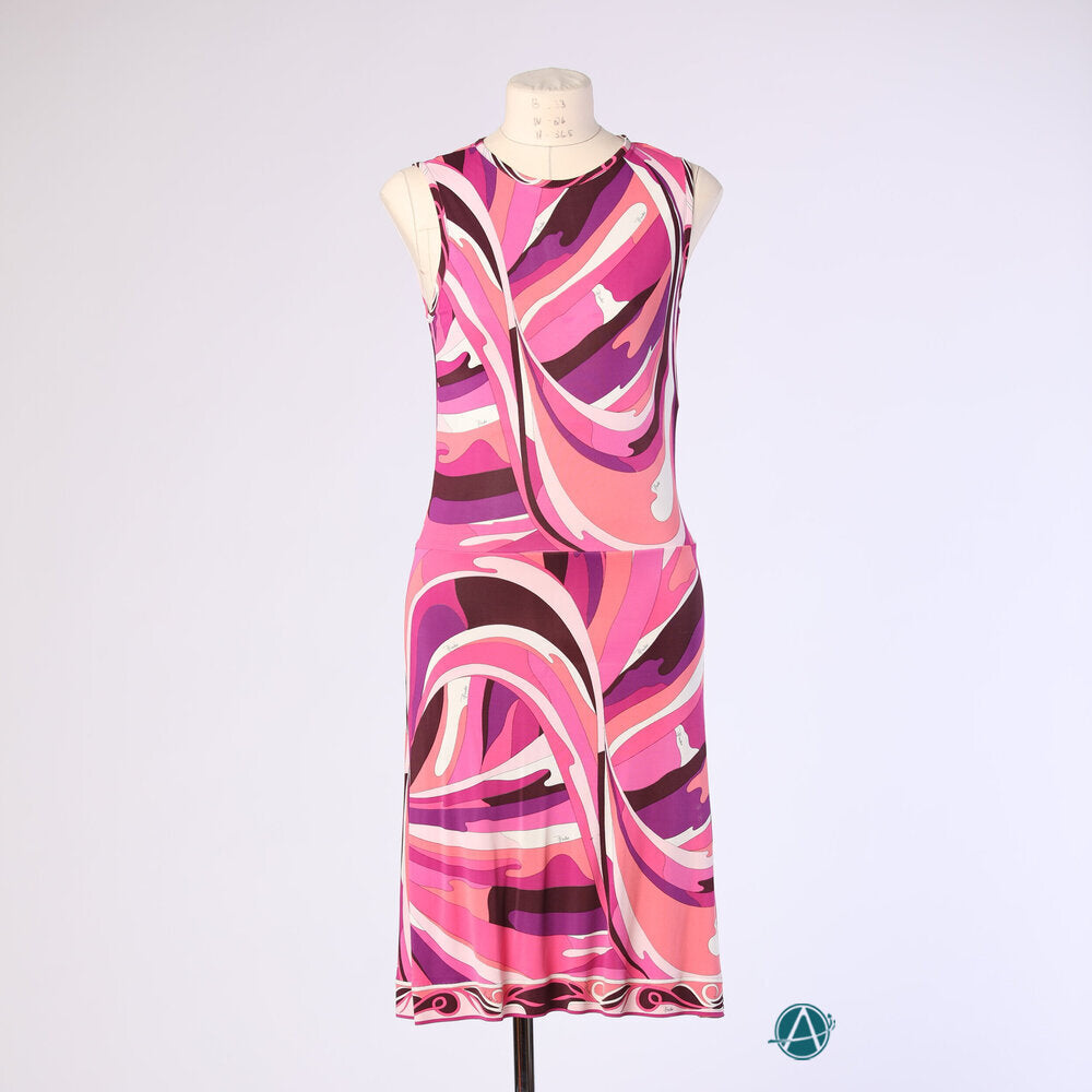 EMILIO PUCCI | Pink Shift Dress The Vault By Volpe Beringer EMILIO PUCCI | Pink Shift Dress The Vault By Volpe Beringer